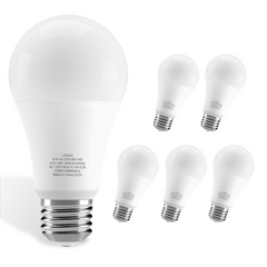 Novapollo A19 LED Light Bulbs 14W 1600LM 5000K Dimmable