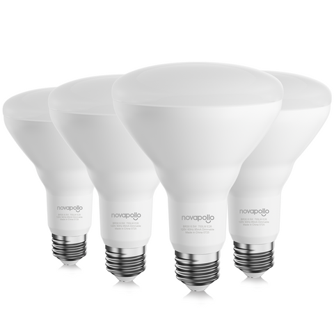 Novapollo BR30 LED Recessed Light Bulbs 8.5W 700LM 2700K Dimmable