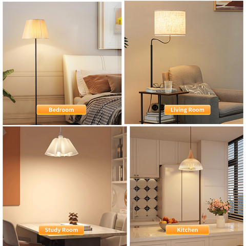 Novapollo CA11 Candelabra LED Light Bulbs 4.5W 350LM 2700K Dimmable