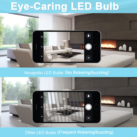 Novapollo BR30 LED Recessed Light Bulbs 8W 750LM 2700K & 5000K Dimmable