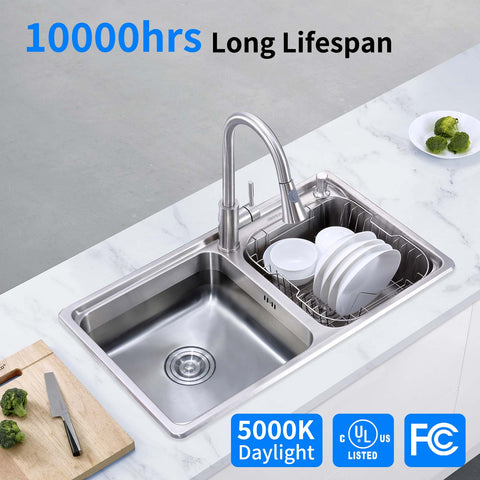 Novapollo A19 LED Light Bulbs 14W 1500LM 5000K Non-Dimmable