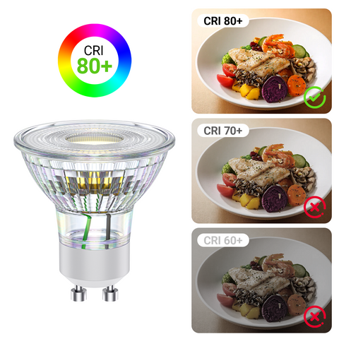 Novapollo GU10 LED Spotlight Bulbs 2.4W 270LM 2700K Non-Dimmable