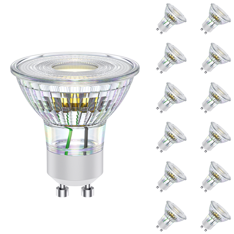 Novapollo GU10 LED Spotlight Bulbs 5.7W 600LM 4000K Non-Dimmable