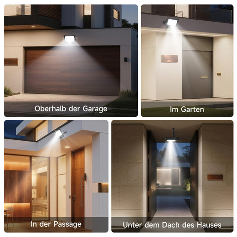 Novapollo LED Floodlight 100W 8150LM 6500K Waterproof Outdoor Security Spotlight Non-Dimmable