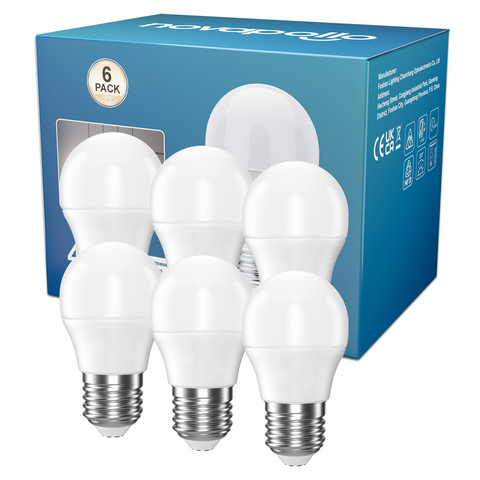 Novapollo PAG45 LED Light Bulbs 4.2W 470LM 2700K Non-Dimmable