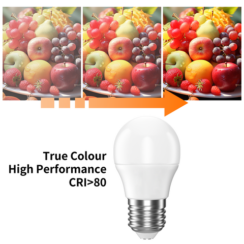 Novapollo PAG45 LED Light Bulbs 4.2W 470LM 2700K Non-Dimmable